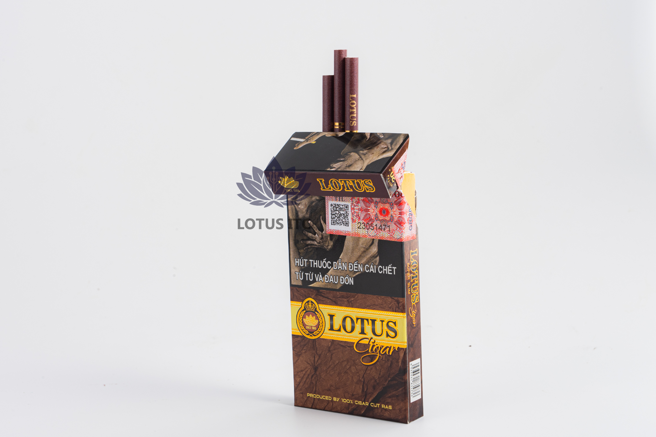 LOTUS CIGAR SLIM (20 điếu/bao) (1 Cây/10 Bao)